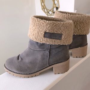 🥾Cozy Suede Boots